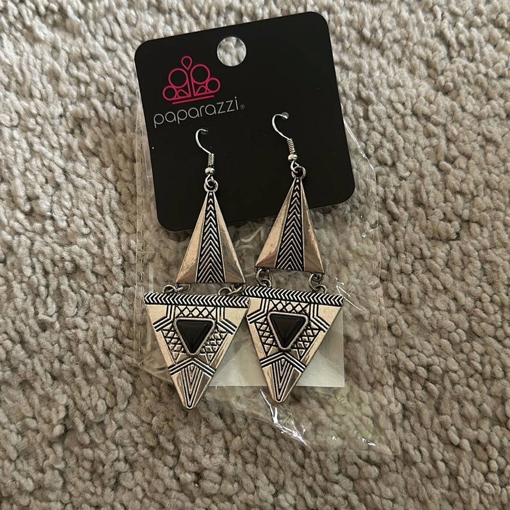 Black earring